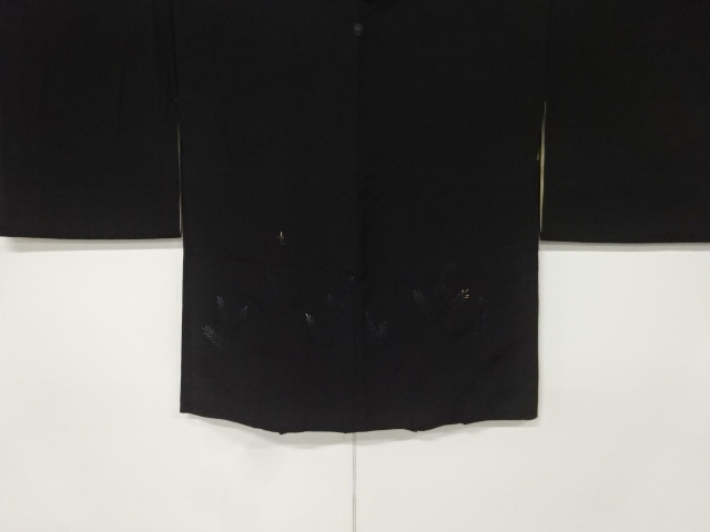 JAPANESE HAORI / EMBROIDERY / PLANTS